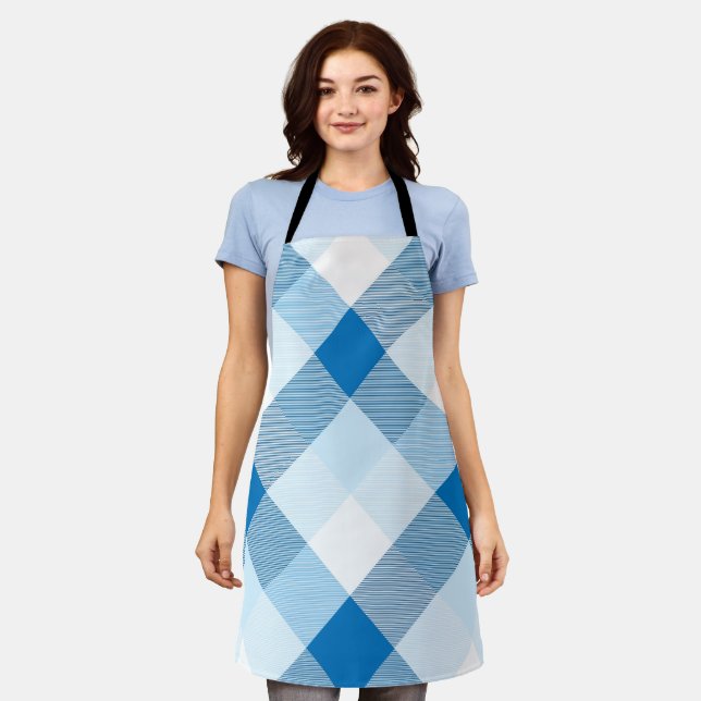 Tablier Carré géométrique Résumé 6 (Porté)