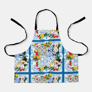 Tablier Carrelage méditerranéen, majolica, style sicilien