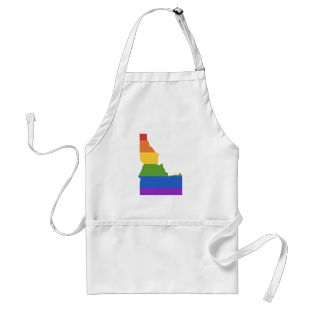 Tablier Carte Gay des États-Unis | Etat de l'Idaho (Devant)