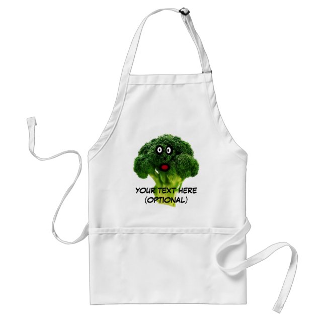 Tablier Carton Brocoli personnalisé (Devant)