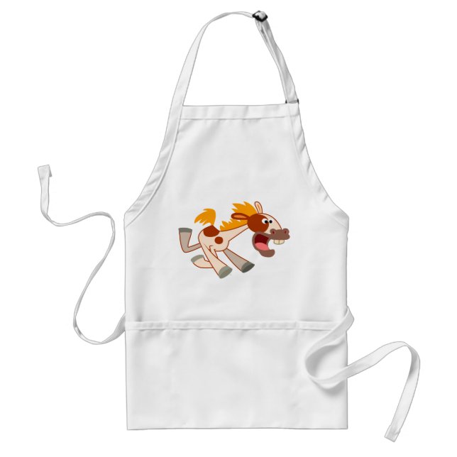 Tablier Cartoon animé Pinto Horse Apron (Devant)