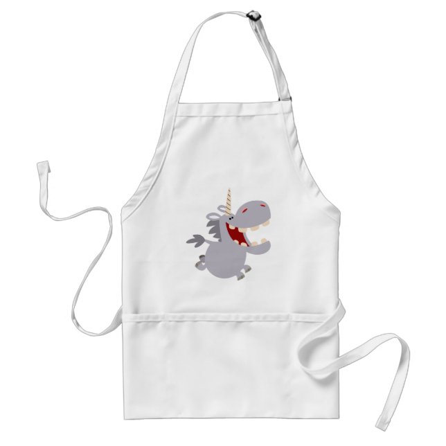Tablier Cartoon de Toothy mignon Unicorn Apron (Devant)