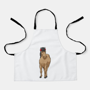 Tablier Casque de musique à cheval