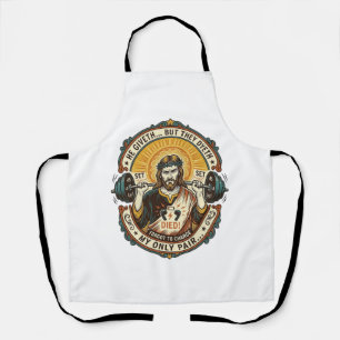 Tablier Casque Jésus Mort Ensemble Milieu Silencieux Entra