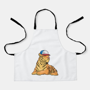 Tablier Casquette de tigre