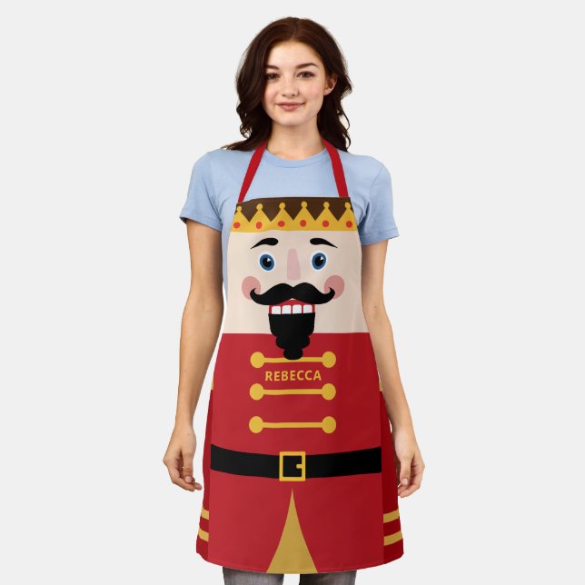 Tablier Casse-noires Costume Solider Noël drôle (Porté)