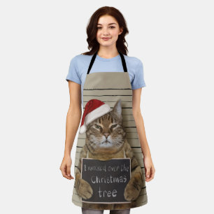 Tablier Cat Christmas