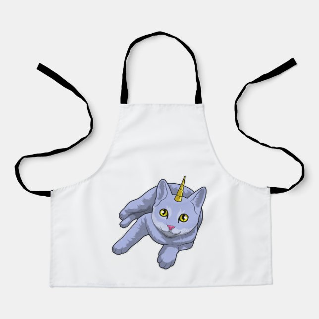 Tablier Cat Unicorn (Recto)