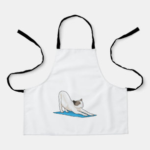 Tablier Cat Yoga Méditation Fitness