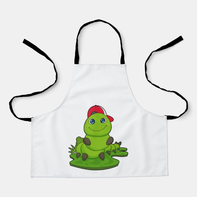 Tablier Caterpillar avec Casquette (Recto)