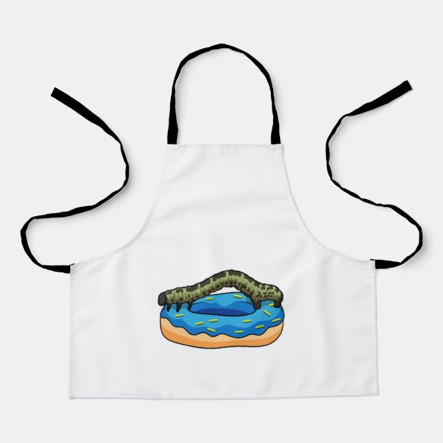 Tablier Caterpillar avec Donut (Recto)