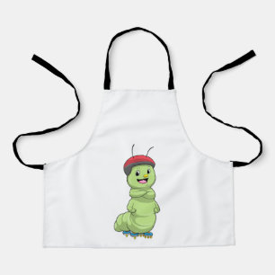 Tablier Caterpillar comme Patineur en ligne avec Roller sk