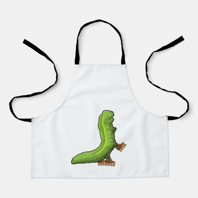 Tablier Caterpillar en Patinage en ligne avec Patins en li (Recto)