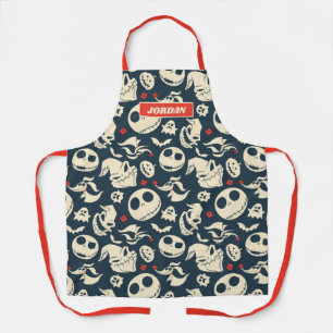 Tablier Cauchemar avant Noël   Oh What Joy - Motif