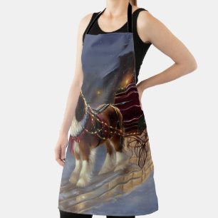 Tablier Cavalier King Charles Spaniel Noël Festive