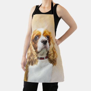 Tablier Cavalier King Charles Spaniel Peinture originale