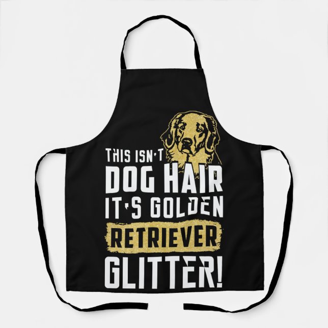 Tablier Ce n'est pas des cheveux de chien C'est une Partie (Recto)