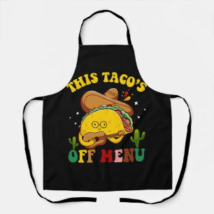 Tablier Ce Tacos Off Menu Taco Bachelorette Bachelor Par