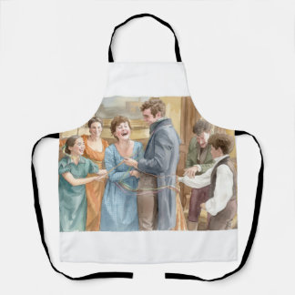 Tablier Celebrating Mary and Tom's happiness 