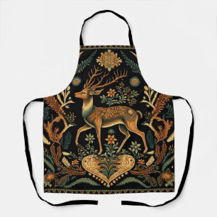 Tablier Cerf sauvage rustique