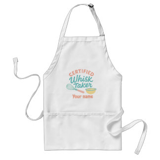 Tablier Certified Whisk Taker – Personalized Kitchen Apron