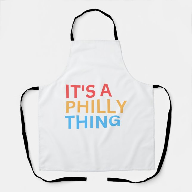 TABLIER C'EST UN TRUC DE PHILLY (Recto)