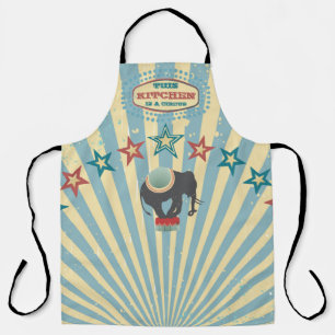 Tablier Cette cuisine est un cirque, un éléphant vintage r