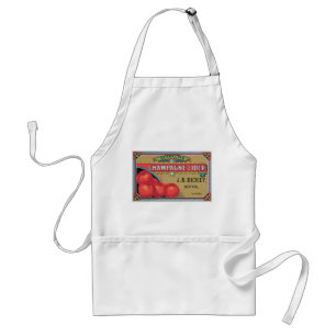 Tablier Champagne Cider Vintage Pomme Crate BBQ Apron