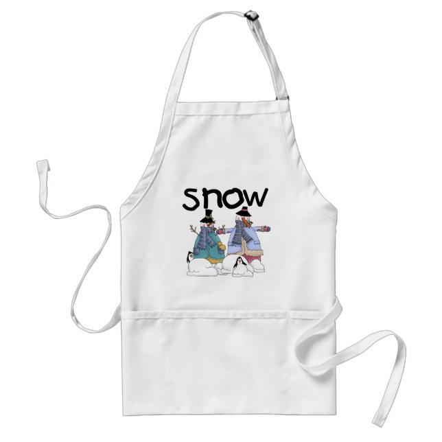 Tablier Chandails et cadeaux pour les amateurs de neige (Devant)