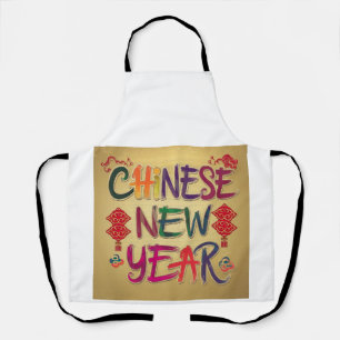 Tablier Changement du Nouvel An chinois