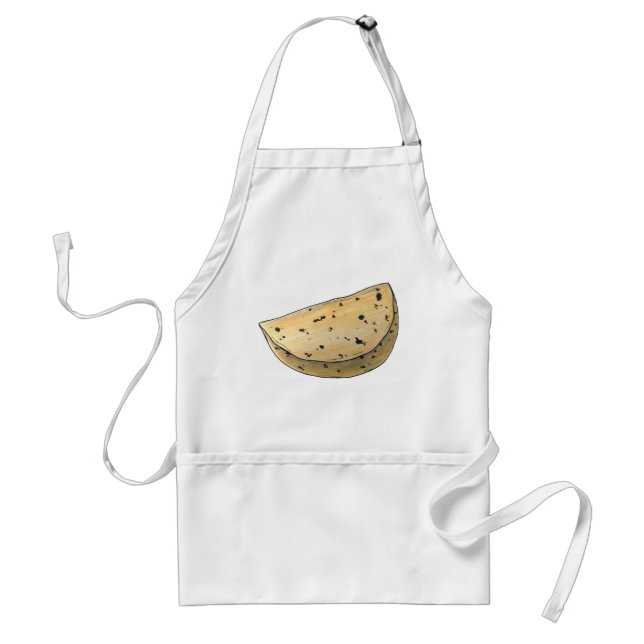 Tablier Chapati Roti Indian Food Unleaved Flatpain (Devant)
