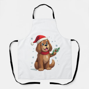 Tablier Chapeau de Père Noël de Terre-Neuve