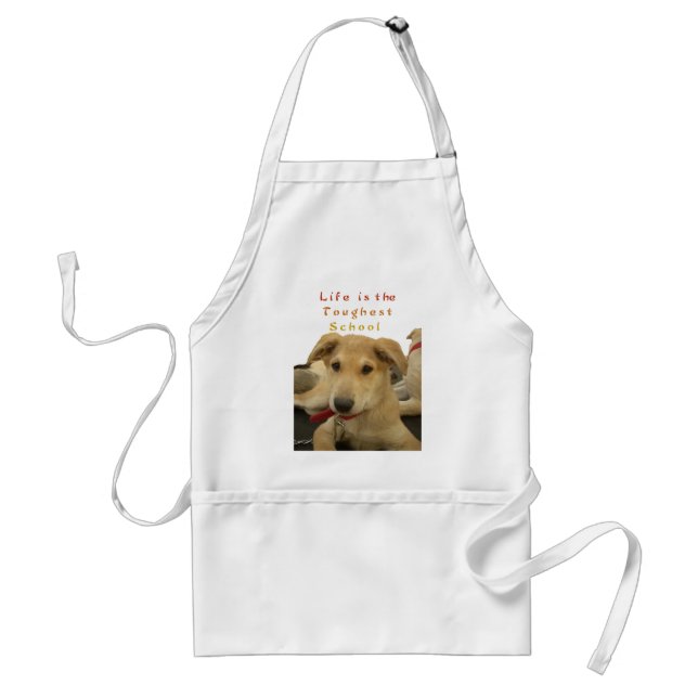 Tablier Chaque chien a iTS DAY Hakuna Matata Joyeux jours  (Devant)
