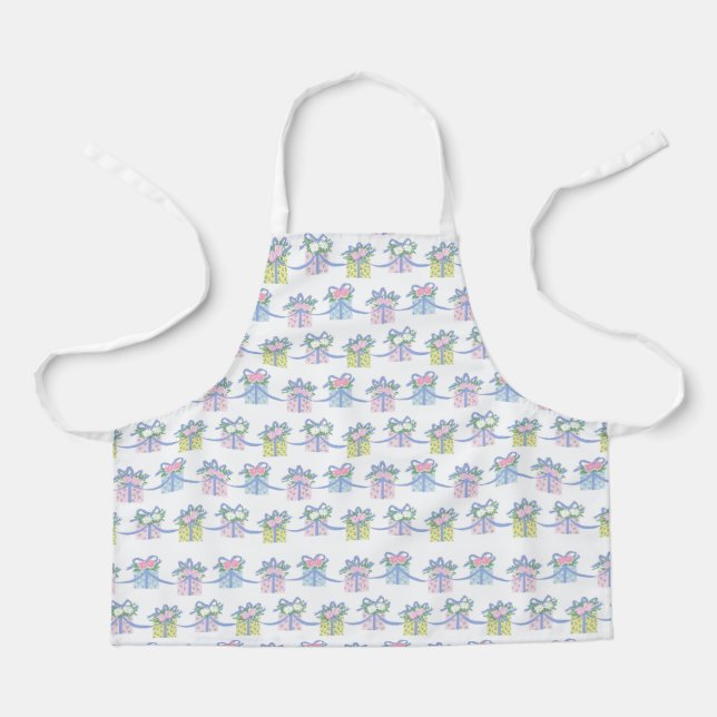 Tablier Chaque jour est un cadeau - Present Motif Apron (Recto)