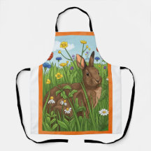 Chaque lapin aime les fleurs