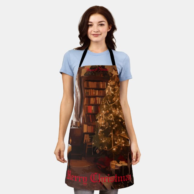 Tablier Charme de Yuletide (Porté)