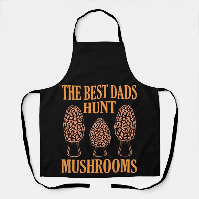 Tablier Chasse aux champignons Dads Morels Chasse Mycologu (Recto)
