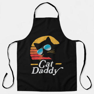 Tablier Chat Daddy Vintage 80s