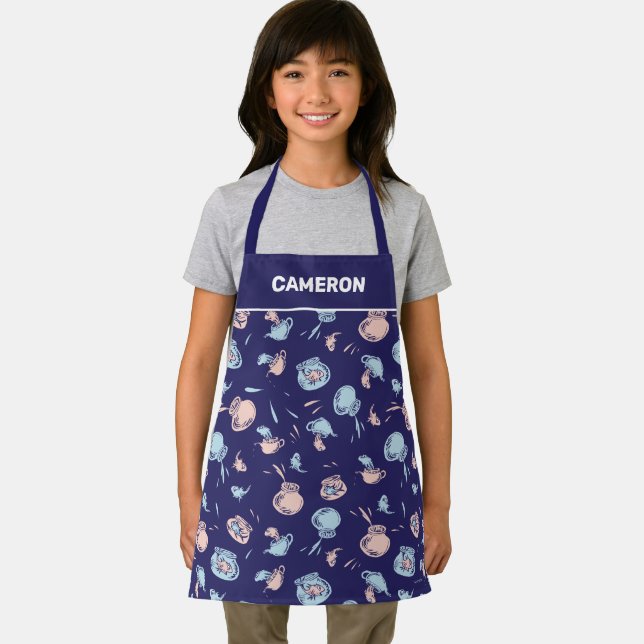 Tablier Chat Dans Le Casquette | Le Motif du poisson (Insitu)