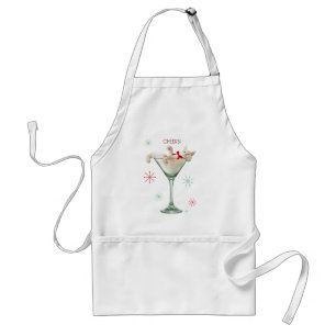 Tablier Chat en verre Martini
