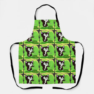 Tablier Chat et concombres