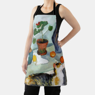 Tablier Chat et vie morte, August Macke