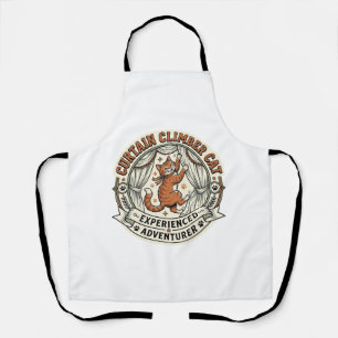 Tablier Chat Grimpeur de Rideau Chat Grimpeur de Rideau Ve