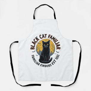 Tablier Chat Noir Familier Vintage Halloween Sauvetage Des
