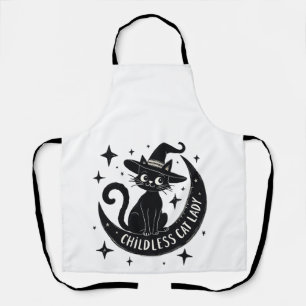 Tablier Chat sans enfant Lady Harris Walz Halloween Pastel