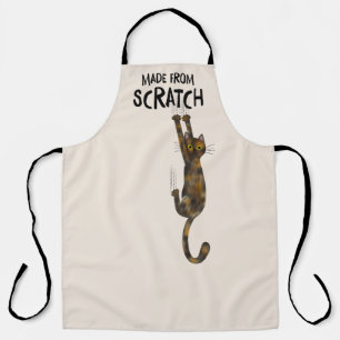 Tablier Chat Tortoise En Tortie Fabriquée À Partir De Tort