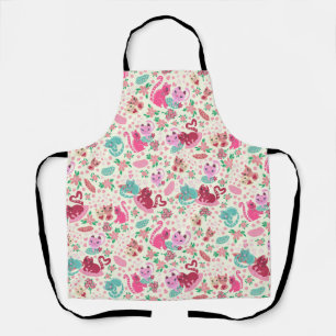 Tablier Chats en Apron Amoureux