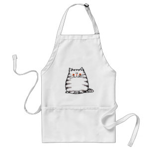 Tablier chatte