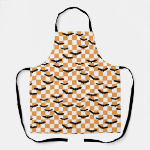 Tablier Chauffage Éffrayant Halloween moderne Orange