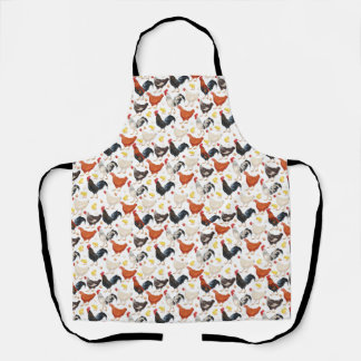 Tablier Chaussettes d'oeufs de poulet amusantes